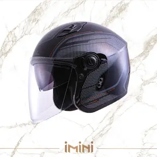 【imini SOL SO-12 極光】開放式 內墨鏡 安全帽 3/4罩式 SO12 輕量款 女性款 小頭款