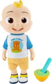 Cocomelon JJ Deluxe Interactive Doll - Talking Plush Toy - New!