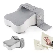 Support Pillow Memory Foam Leg Pillow Cushion for Knee Support Pain Relief Pregnant