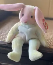 RARE RETIRED TY Beanie Baby Hippie with Errors and in Mint Condition