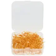 200 PCS Earring Clasp Golden Hooks Finding Jewellery Findings Jewelry