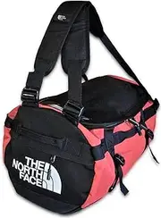 The North Face Gilman Duffel, Durable Sports Bag with Shoulder Straps Backpack and Padded Side Grip Handles, Black/Tandori Red, Size S, 50L (TNF), Black Red Tandori, Black Red Tandori