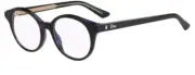 Christian Dior MONTAIGNE2F G9Z 49 Black Eyeglasses Optical Frame