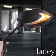Lucifer LED side Mirrors DRL + indicator for Harley Sportster Nightster