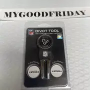 Houston Texans Officially Licensed Divot Tool With Magnetic Ball Marker NFL