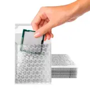 1300 - 3.5x4 Bubble Out Pouches Bags Wrap Cushioning Self Seal