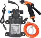 12V Water Pump, 100W Portable Water Pump Kit, High Pressure Car Washing Machine