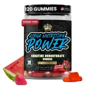 Creatine Monohydrate Gummies 5g for Men & Women – Supplement for Muscle Gain,...