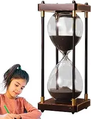 60 Minute Hourglass,Sand Timer Ornament | 60 Minute Sand Hour Glass Timer Ornament, Suitable for Children Teachers Classroom Games