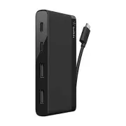Belkin USB-C 4-Port Mini Hub [For Business / Bag & Label] (b2b153-04-blk)