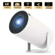 Compact 4K Ultra HD Mini Projector with Android 11.0, Dual WiFi & Wireless