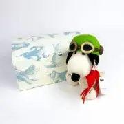 Steiff Peanuts Snoopy Flying Ace Plush Japan 1500 Limited 2017 New F/S