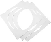 3pcs Photo Frame Lining Frames Picture Frame Framed Plate Brochure Holder Sign Wall Frame Clear Stand Photo Display Mat Picture Mat Pre-Cut Frame Mat