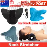 Cloud-Shaped Heated Neck Traction Pillow for Cervical Pain Relief
