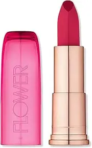 FLOWER BEAUTY By Drew Barrymore Perfect Pout Moisturizing Lipstick - Soothes Lips + Hydrates - Creamy Lip Tint + Natural Looking Shine + Buildable Color - Cruelty-Free + Vegan (Orchid)