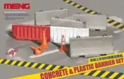Meng Models 1/35 Concrete and Plastic Barrier Set