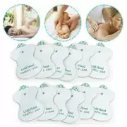 50 Replacement Tens Electrode Pads Message Machine Patches Gold Hand Healthy