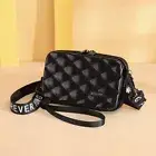 with Strap Shoulder Bag Hard Shell Carrying Hard Bag Cosmetic Case Women Girls