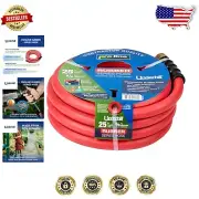 Lightweight 5/8" Garden Hose - 500 PSI BP, Kink-Resistant, Ideal for All Weather