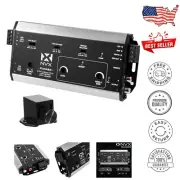 2-Channel Digital Bass Enhancer with Impedance Matching and Remote Level Control
