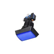 Game Push Buttons Rectangle Push Switches Blue LED Light 49x33mm/12V/1 Pcs