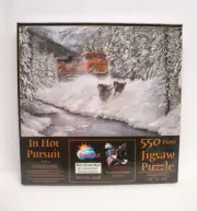 SunsOut Inc In Hot Pursuit 550 Piece Jigsaw Puzzle by Artist Greg Garrett