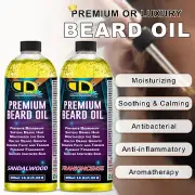 Premium Beard Oil Men Skincare and Grooming, Non Greasy Absorbed Beard Oil UK
