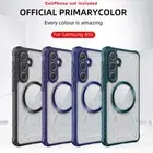 Anti-Collision Translucent Magnetic Cover for Samsung Galaxy A55 - Scratchproof