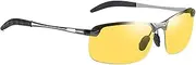 Photochromic Safety Glasses | Photochromic Glasses for Men,UV400 Protection, Anti Glare, Polarized Driving Goggles, Outdoor Eyewear for Men