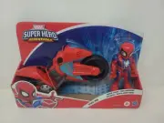 Playskool Hasbro Marvel Super Hero Adventures Spider Man Swingin' Speeder