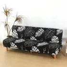 Sofa Bed Cover Without Armrest Folding Sofa Cover Living Room Elastic Sofa Cover