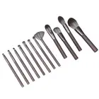 12Pcs Makeup Brushes Set Liquid Makeup Concealers Contours Powder Shade Brushes