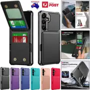 For Samsung A16 A36 A56 A15 A35 A55 A54 A14 A33 Wallet Card Slot Case Flip Cover