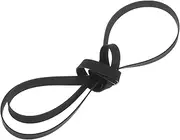 GALPADA Turntable Rubber Belt Replacement for Record Players - Black Rubber Bands for Turntable Repair Durable and Flexible Record Player Accessories Ideal for Vintage