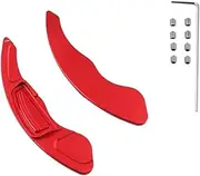 Yurefax for Civic, FD6 FN2, for Jazz, Sport Fit GE 2013, for Insight ZE2 Car Steering Wheel Paddle Shift Extension Quick Shifters Car Paddle Shifter(RED)