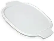 Corningware StoveTop 2-qt / 3-qt White Plastic Lid #A-2-PC (fits Corningware A-2-B and A-3-B Glass Dish)