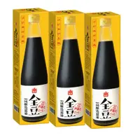 在飛比找PChome24h購物優惠-義美全豆純釀造醬油520ml*3