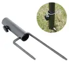 Fishing Parasol Umbrella Base Stand Adjustable Patio Brolly Ground Heavy Duty