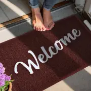 Front Door Mat Outside Entrance, Fall Door Mat 100% Waterproof Welcome Door M...