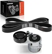 Engine Serpentine Belt Drive Kit Compatible with Volkswagen & Audi Cars - Passat 1998-2005, A4 1998-2001, A6 1998-2001, A4 Quattro 1998-2001, A6 Quattro 1998-2001 - 2.8L