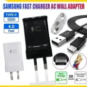 Fast Wall Charger Adapter for Samsung Galaxy S8 S9 S10/ Note 8 9 10 2Colours AU