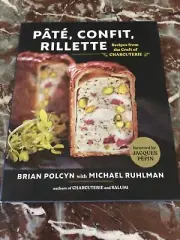 PATE, CONFIT, RILLETTE Brian Polcyn with Michael Ruhlman - Hardcover BRAND NEW!