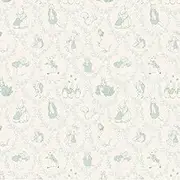 Riley Blake Designs Peter Rabbit & Friends Toile Cloud Fabric C15863-CLOUD