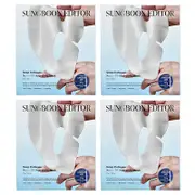 Sungboon Editor, Deep Collagen Hyalu-B5 Hydrating Beauty Mask , 4 Pack, 1.30 oz (37 g) Each