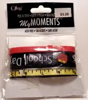 OFFRAY: My Moments School Days Ribbon Sticker (NEW)