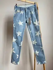 BNWT Stella McCartney Womens Star Print Skinny Denim Size 24