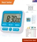 Upgraded Digital Kitchen Timer, ON/Off Switch, 12/24 Hour Clock and Silent Ti...