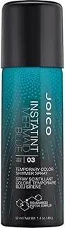 Joico Instatint Mermaid Blue Temporary Shimmer Spray, 1.4 Ounce
