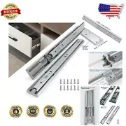 10 Pairs of 12-Inch Heavy Duty Drawer Slides - Full Extension with Soft Close