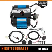 12V Vehicle Dual High Performance Air Compressor Fits Air Horn Kits New